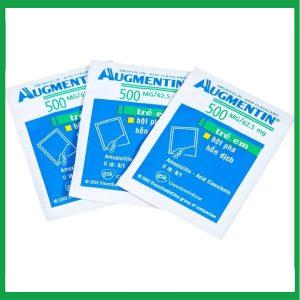 Nhà Thuốc Thanh Vinh - Bột Augmentin 500mg/62.5mg GSK điều trị nhiễm khuẩn 2 Nhà Thuốc Thanh Vinh - 00000966 augmentin 500mg 8124 63