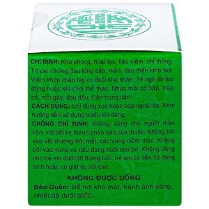 Nhà Thuốc Thanh Vinh - Cao xoa bóp Bạch Hổ Hoạt Lạc Cao Bảo Linh điều trị đau lưng cấp, đau thần kinh tọa 3 Nhà Thuốc Thanh Vinh - 00001560 cao bach ho hoat lac ca 1