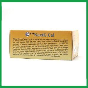 Nhà Thuốc Thanh Vinh - PM NextG Cal Probiotec bổ sung canxi, điều trị loãng xương (5 vỉ x 12 viên) 3 Nhà Thuốc Thanh Vinh - 00005274 nextgcal 5x12 3665 5bf4