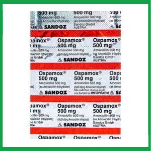 Nhà Thuốc Thanh Vinh - Thuốc Ospamox 500mg Imexpharm điều trị nhiễm trùng đường hô hấp, viêm phế quản 2 Nhà Thuốc Thanh Vinh - 00005631 ospamox 500mg 1463 6093