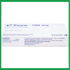 Nhà Thuốc Thanh Vinh - Thuốc Tavanic 500mg Sanofi điều trị nhiễm khuẩn do vi khuẩn 1 Nhà Thuốc Thanh Vinh - 00007194 tavanic 500mg 4246 63ab