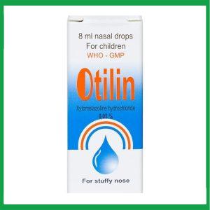 Thuốc nhỏ mũi trẻ em Otilin 0.05% Pharbaco giảm ngạt mũi, sung huyết trong viêm mũi cấp