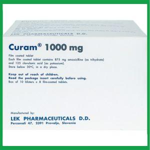 Nhà Thuốc Thanh Vinh - Thuốc Curam 1000mg Sandoz điều trị nhiễm khuẩn 2 Nhà Thuốc Thanh Vinh - 00017681 curam 1000mg sandoz 10x 1