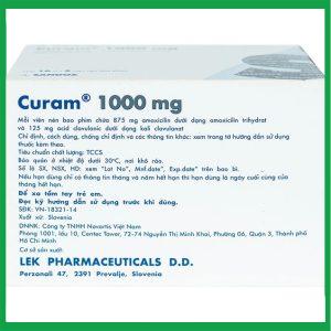 Nhà Thuốc Thanh Vinh - Thuốc Curam 1000mg Sandoz điều trị nhiễm khuẩn 1 Nhà Thuốc Thanh Vinh - 00017681 curam 1000mg sandoz 10x 2