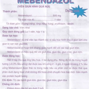 Nhà Thuốc Thanh Vinh - 00022092 mebendazol 500mg nam ha 1v giun nui 1627380560 ad030dacd4