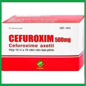 Thuốc Cefuroxim 500mg Vidipha điều trị nhiễm khuẩn