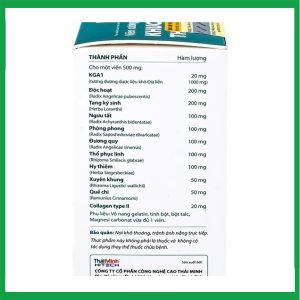 Nhà Thuốc Thanh Vinh - Viên xương khớp Khương Thảo Đan hỗ trợ làm trơn khớp và phục hồi sụn khớp (120 viên) 2 Nhà Thuốc Thanh Vinh - 00029537 khuong thao dan 120 vie 2