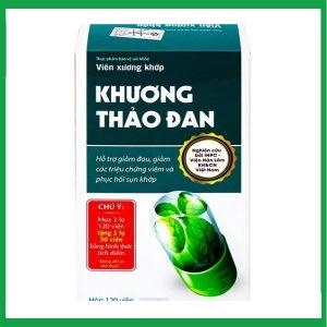 Nhà Thuốc Thanh Vinh - Viên xương khớp Khương Thảo Đan hỗ trợ làm trơn khớp và phục hồi sụn khớp (120 viên) 3 Nhà Thuốc Thanh Vinh - 00029537 khuong thao dan 120 vie 3