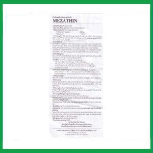 Nhà Thuốc Thanh Vinh - Viên nang mềm Mezathin 500mg điều trị các bệnh về gan, chán ăn, mệt mỏi (12 vỉ x 5 viên) 1 Nhà Thuốc Thanh Vinh - 1 13 1