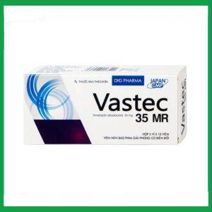 Thuốc Vastec 35 MR điều trị đau thắt ngực ổn định (5 vỉ x 10 viên)