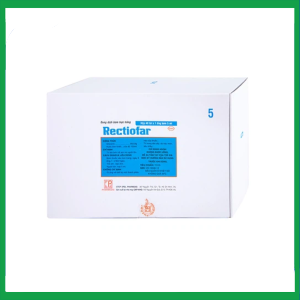 Dung dịch Rectiofar điều trị táo bón (40 túi x 1 ống bơm 5ml)