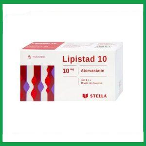 Nhà Thuốc Thanh Vinh - Viên nén Lipistad 10mg điều trị tăng cholesterol (3 vỉ x 10 viên) 1 Nhà Thuốc Thanh Vinh - 1 2 1