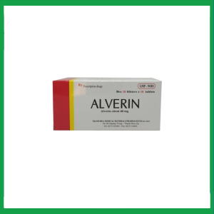 Nhà Thuốc Thanh Vinh - Thuốc Alverin 40mg chống đau do co thắt cơ trơn đường tiêu hoá (10 vỉ x 10 viên) 1 Nhà Thuốc Thanh Vinh - 1 29