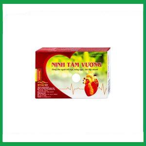 Viên uống Ninh Tâm Vương dùng cho người hồi hộp, trống ngực, tim đập nhanh (3 vỉ x 10 viên)