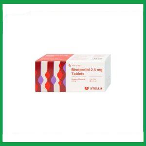 Nhà Thuốc Thanh Vinh - Thuốc Bisoprolol 2.5mg Tablets Stella điều trị tăng huyết áp, đau thắt ngực mạn tính ổn định (3 vỉ x 10 viên) 1 Nhà Thuốc Thanh Vinh - 1 9