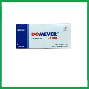 Nhà Thuốc Thanh Vinh - Thuốc Domever 25mg Domesco điều trị suy tim sung huyết (2 vỉ x 10 viên) 1 Nhà Thuốc Thanh Vinh - 2 1