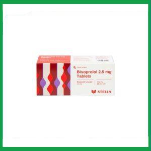 Nhà Thuốc Thanh Vinh - Thuốc Bisoprolol 2.5mg Tablets Stella điều trị tăng huyết áp, đau thắt ngực mạn tính ổn định (3 vỉ x 10 viên) 2 Nhà Thuốc Thanh Vinh - 2 11