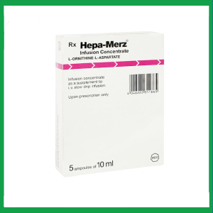 Nhà Thuốc Thanh Vinh - Thuốc tiêm Hepa Merz 5g điều trị xơ gan, gan nhiễm mỡ, viêm gan (5 ống x 10ml) 2 Nhà Thuốc Thanh Vinh - 2 11