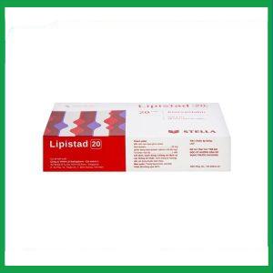 Nhà Thuốc Thanh Vinh - Viên nén Lipistad 20 điều trị tăng cholesterol máu (3 vỉ x 10 viên) 2 Nhà Thuốc Thanh Vinh - 2 13