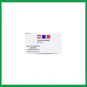 Nhà Thuốc Thanh Vinh - Thuốc Verospiron 50mg điều trị tăng huyết áp (3 vỉ x 10 viên) 2 Nhà Thuốc Thanh Vinh - 2 15