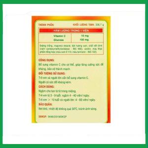 Nhà Thuốc Thanh Vinh - Viên ngậm Bipp C DHG Pharma vị cam hỗ trợ tăng cường sức đề kháng (35 gói) 4 Nhà Thuốc Thanh Vinh - 2 7 1
