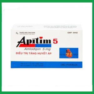 Nhà Thuốc Thanh Vinh - Thuốc Apitim 5mg điều trị tăng huyết áp (3 vỉ x 10 viên) 2 Nhà Thuốc Thanh Vinh - 3 1
