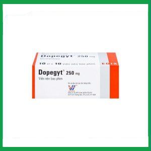 Nhà Thuốc Thanh Vinh - Thuốc Dopegyt 250mg điều trị tăng huyết áp (10 vỉ x 10 viên) 3 Nhà Thuốc Thanh Vinh - 3 11