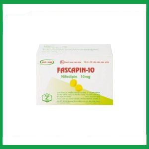 Nhà Thuốc Thanh Vinh - Thuốc Fascapin 10 Nifedipin dự phòng đau thắt ngực, cao huyết áp (10 vỉ x 10 viên) 3 Nhà Thuốc Thanh Vinh - 3 15