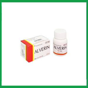 Thuốc Alverin 40mg chống đau do co thắt cơ trơn đường tiêu hoá (10 vỉ x 10 viên)
