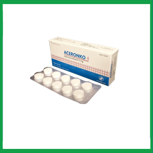 Nhà Thuốc Thanh Vinh - Thuốc Aceronko 4 dự phòng và điều trị bệnh nhồi máu phổi và cơ tim, huyết khối tĩnh mạch sâu (3 vỉ x 10 viên) 2 Nhà Thuốc Thanh Vinh - 3 29