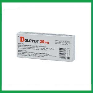 Nhà Thuốc Thanh Vinh - Thuốc Dolotin 20mg hỗ trợ dự phòng tiên phát bệnh mạch vành (1 vỉ x 10 viên) 2 Nhà Thuốc Thanh Vinh - 3