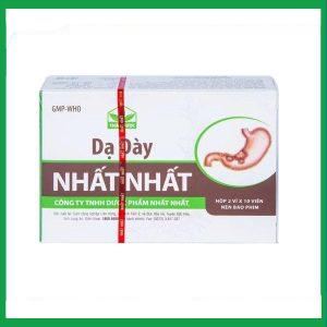 Nhà Thuốc Thanh Vinh - Thuốc Dạ Dày Nhất Nhất điều trị viêm loét dạ dày, hành tá tràng cấp và mãn tính (2 vỉ x 10 viên) 3 Nhà Thuốc Thanh Vinh - 3 9 1 1