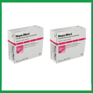 Nhà Thuốc Thanh Vinh - Thuốc tiêm Hepa Merz 5g điều trị xơ gan, gan nhiễm mỡ, viêm gan (5 ống x 10ml) 3 Nhà Thuốc Thanh Vinh - 3 9 1