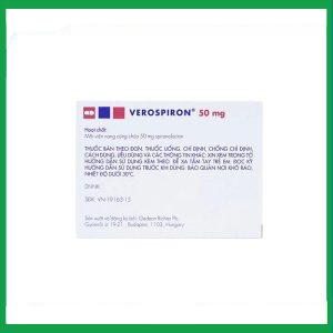 Nhà Thuốc Thanh Vinh - Thuốc Verospiron 50mg điều trị tăng huyết áp (3 vỉ x 10 viên) 4 Nhà Thuốc Thanh Vinh - 4 13