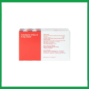 Nhà Thuốc Thanh Vinh - Thuốc Felodipine Stella 5mg Retard kiểm soát tăng huyết áp (10 vỉ x 10 viên) 3 Nhà Thuốc Thanh Vinh - 4 7 1
