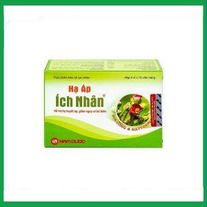 Nhà Thuốc Thanh Vinh - Viên uống Hạ Áp Ích Nhân hỗ trợ hạ huyết áp, giảm nguy cơ tai biến (4 vỉ x 10 viên) 4 Nhà Thuốc Thanh Vinh - 5 12 1