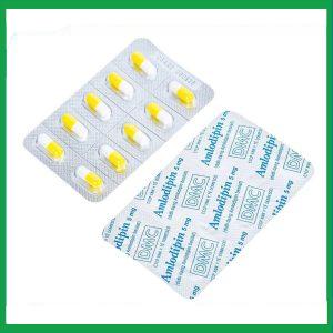Nhà Thuốc Thanh Vinh - Thuốc Amlodipin 5mg điều trị tăng huyết áp, đau thắt ngực (3 vỉ x 10 viên) 5 Nhà Thuốc Thanh Vinh - 5 7 1