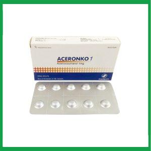 Nhà Thuốc Thanh Vinh - Thuốc Aceronko 1mg Pharbaco (Hộp 3 Vỉ x 10 Viên) 1 Nhà Thuốc Thanh Vinh - ACERONKO 1.2 1
