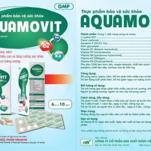 Nhà Thuốc Thanh Vinh - Aquamovit - Hỗ trợ phát triển chiều cao, bổ sung canxi 1 Nhà Thuốc Thanh Vinh - AQUAMOVIT 1