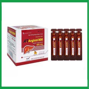 Nhà Thuốc Thanh Vinh - Dung dịch uống A.T Arginin 800 An Thiên điều trị duy trì tăng amoniac máu (30 ống x 10ml) 2 Nhà Thuốc Thanh Vinh - AT Arginin 800