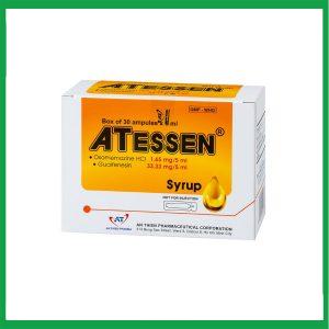 Nhà Thuốc Thanh Vinh - Siro ATessen An Thiên hỗ trợ giảm ho khan, ho không đờm, ho mạn tính (30 ống x 5ml) 2 Nhà Thuốc Thanh Vinh - AT1