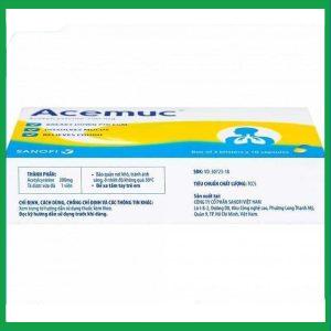 Nhà Thuốc Thanh Vinh - Acemuc 200mg1