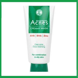 Kem rửa mặt ngăn ngừa mụn Acnes Creamy Wash 100g