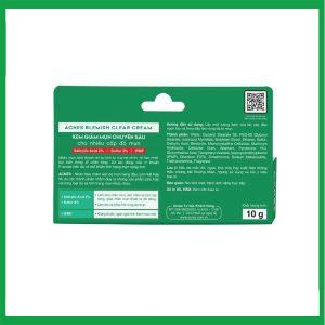 Nhà Thuốc Thanh Vinh - Kem Acnes Blemish Clear kháng khuẩn, giảm mụn sưng đỏ tuýp 10g 2 Nhà Thuốc Thanh Vinh - Acnes Blemish Clear 1