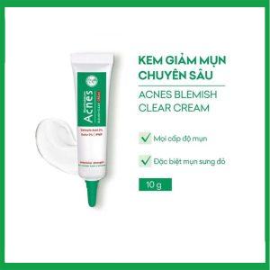 Nhà Thuốc Thanh Vinh - Kem Acnes Blemish Clear kháng khuẩn, giảm mụn sưng đỏ tuýp 10g 1 Nhà Thuốc Thanh Vinh - Acnes Blemish Clear 2