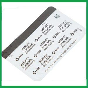 Nhà Thuốc Thanh Vinh - Thuốc Aerius 5mg MSD giảm viêm mũi dị ứng, mày đay (1 vỉ x 10 viên) 2 Nhà Thuốc Thanh Vinh - Aerius 5mg 2