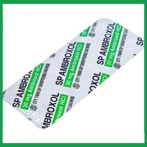 Nhà Thuốc Thanh Vinh - Thuốc SP Ambroxol 30mg trị các bệnh cấp và mạn tính ở đường hô hấp (10 vỉ x 10 viên) 2 Nhà Thuốc Thanh Vinh - Ambroxol2