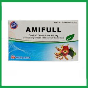 Thuốc Amifull 300mg Mediplantex giúp giảm đau lưng, đau khớp, đau cơ (6 vỉ x 10 viên)