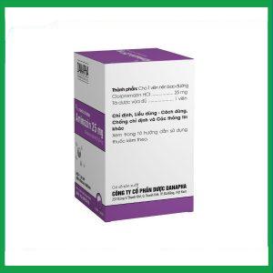 Nhà Thuốc Thanh Vinh - Thuốc Aminazin 25mg Danapha điều trị tâm thần phân liệt (500 viên) 1 Nhà Thuốc Thanh Vinh - Aminazin 25 2