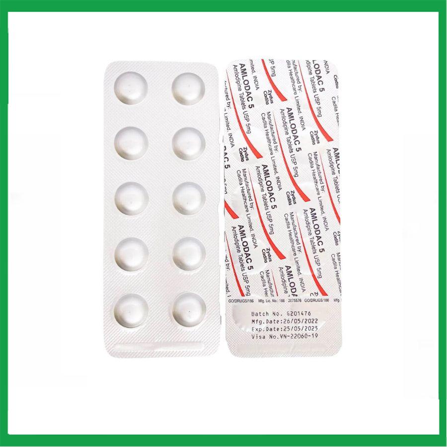 Amlodac-5mg1.jpg Nhà Thuốc Thanh Vinh - Amlodac 5mg1